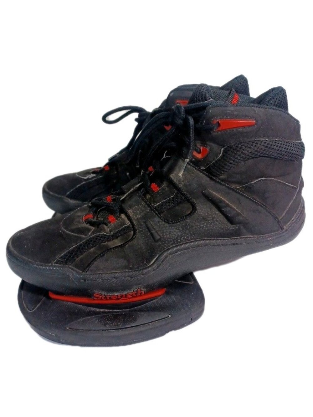 Strength Systems Training Shoes Mens 10.5 Black Red Plyometric Vertical Jump